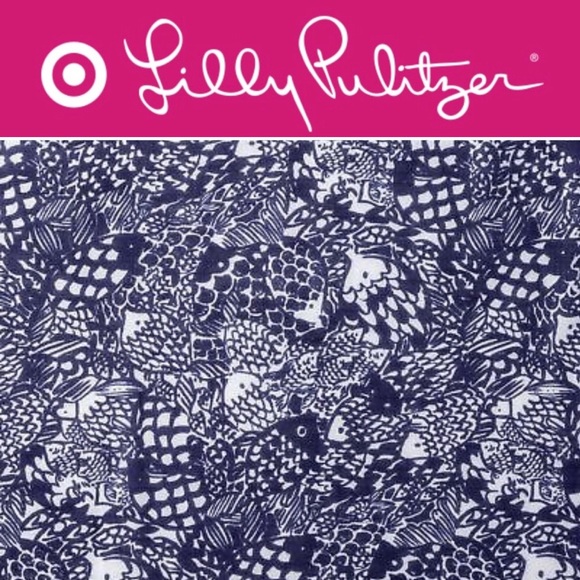 🎯🆕🧣 UPSTREAM Printed Scarf LILLY PULITZER - Picture 7 of 7